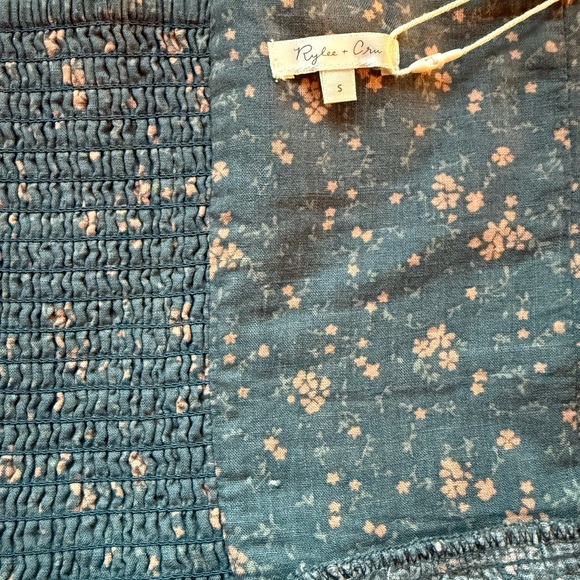 NWT Rylee + Cru Women’s Aubrey Dress / Dark Floral - Picture 5 of 7